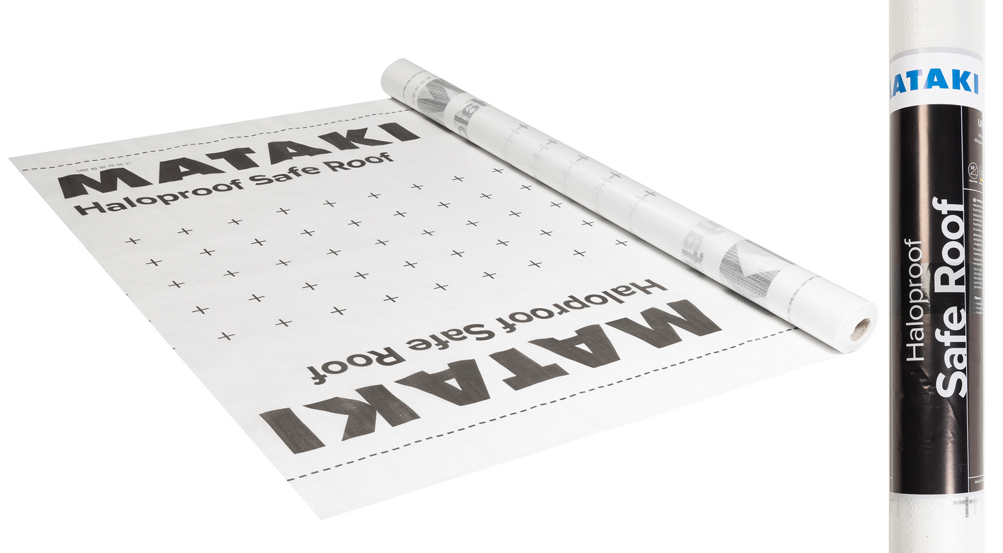 UNDERLAGSTAK HALOPROOF 1,4X25M SAFE ROOF