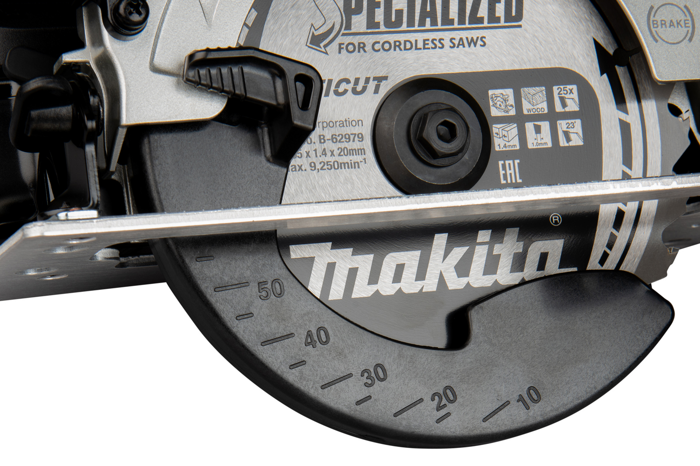 Akkupyörösaha Makita DHS660ZB 18V LXT runko musta