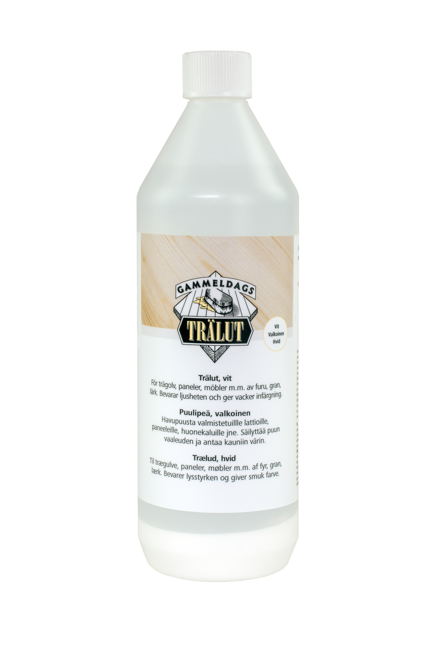 TRÄLUT GAMMELDAGS  VIT 1L