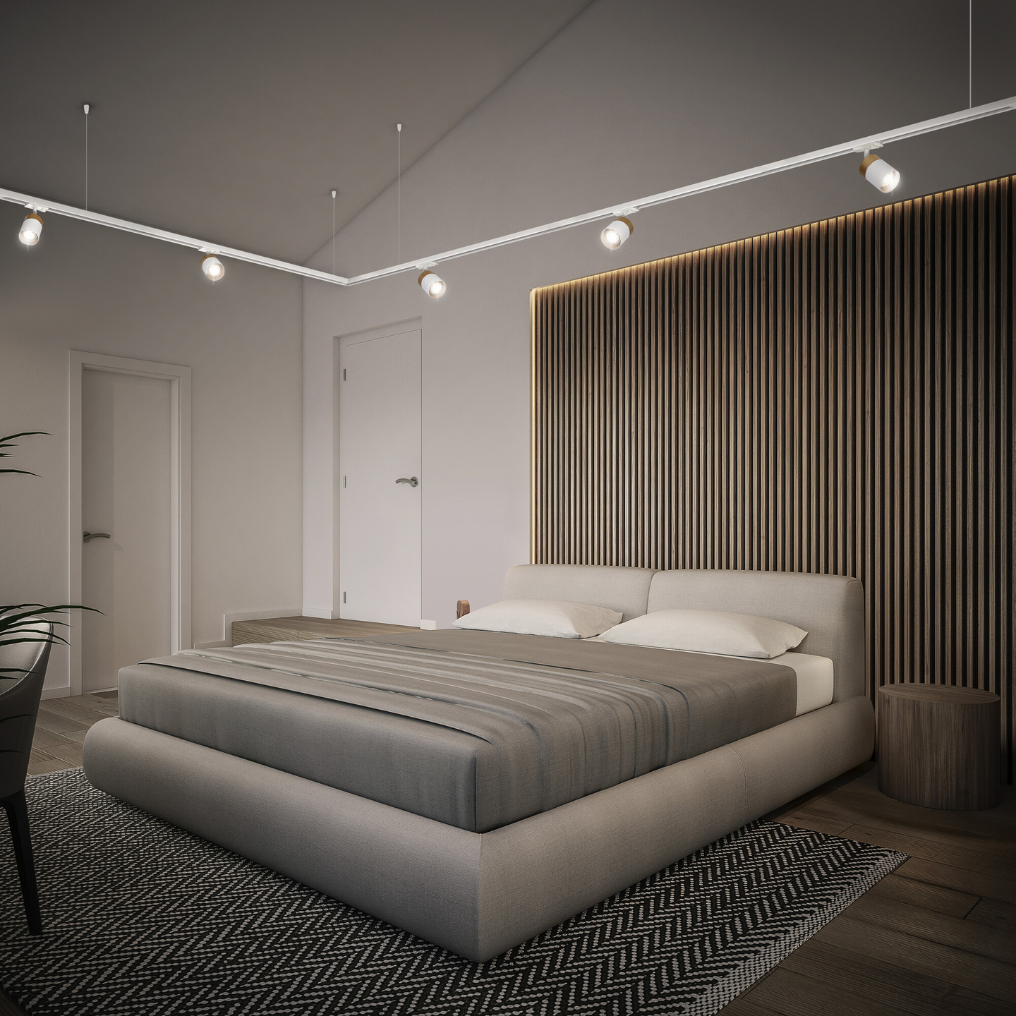 Kiskovalaisin OSRAM Tracklight Spot Cylinder Gold GU10 valkoinen