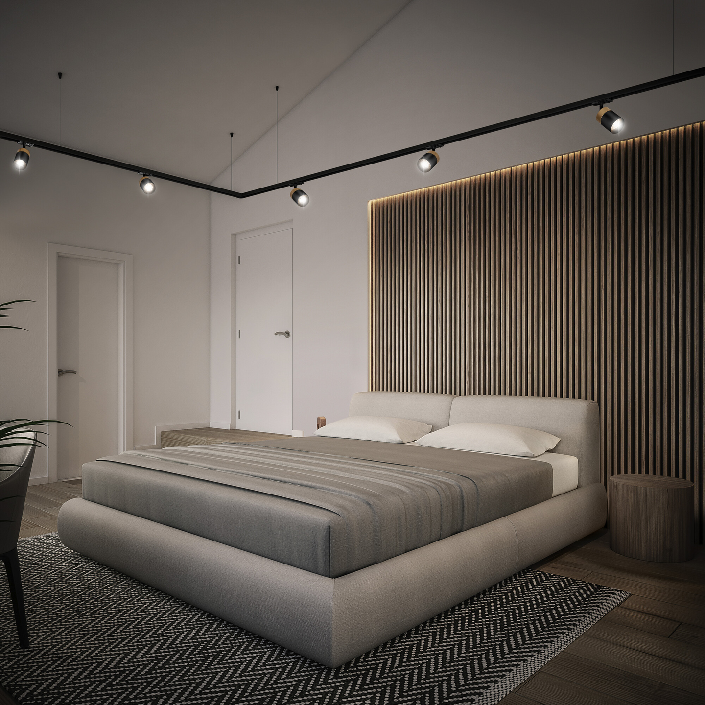 Kiskovalaisin LEDVANCE Tracklight Spot Cylinder Gold GU10 musta