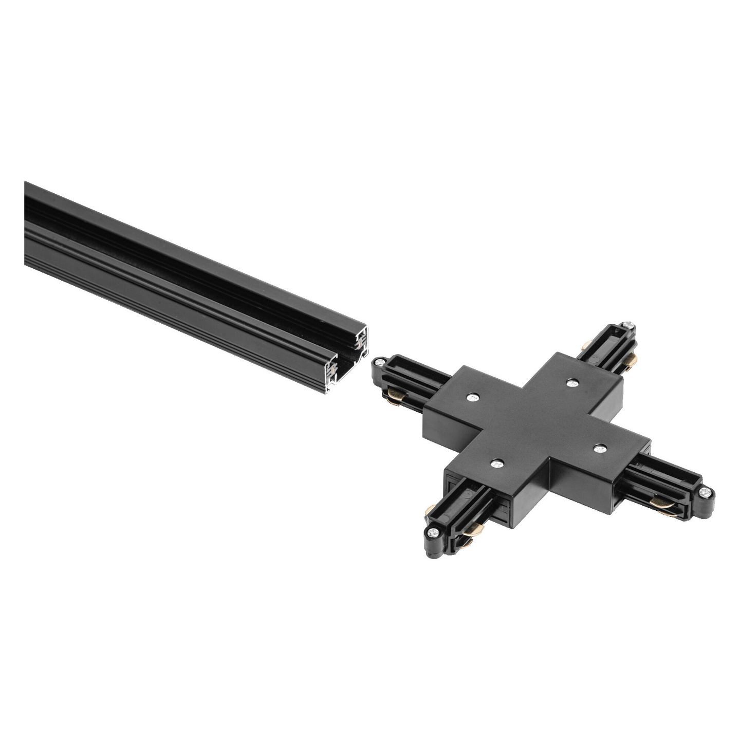 Jatkoliitin OSRAM Tracklight Cross Connector musta