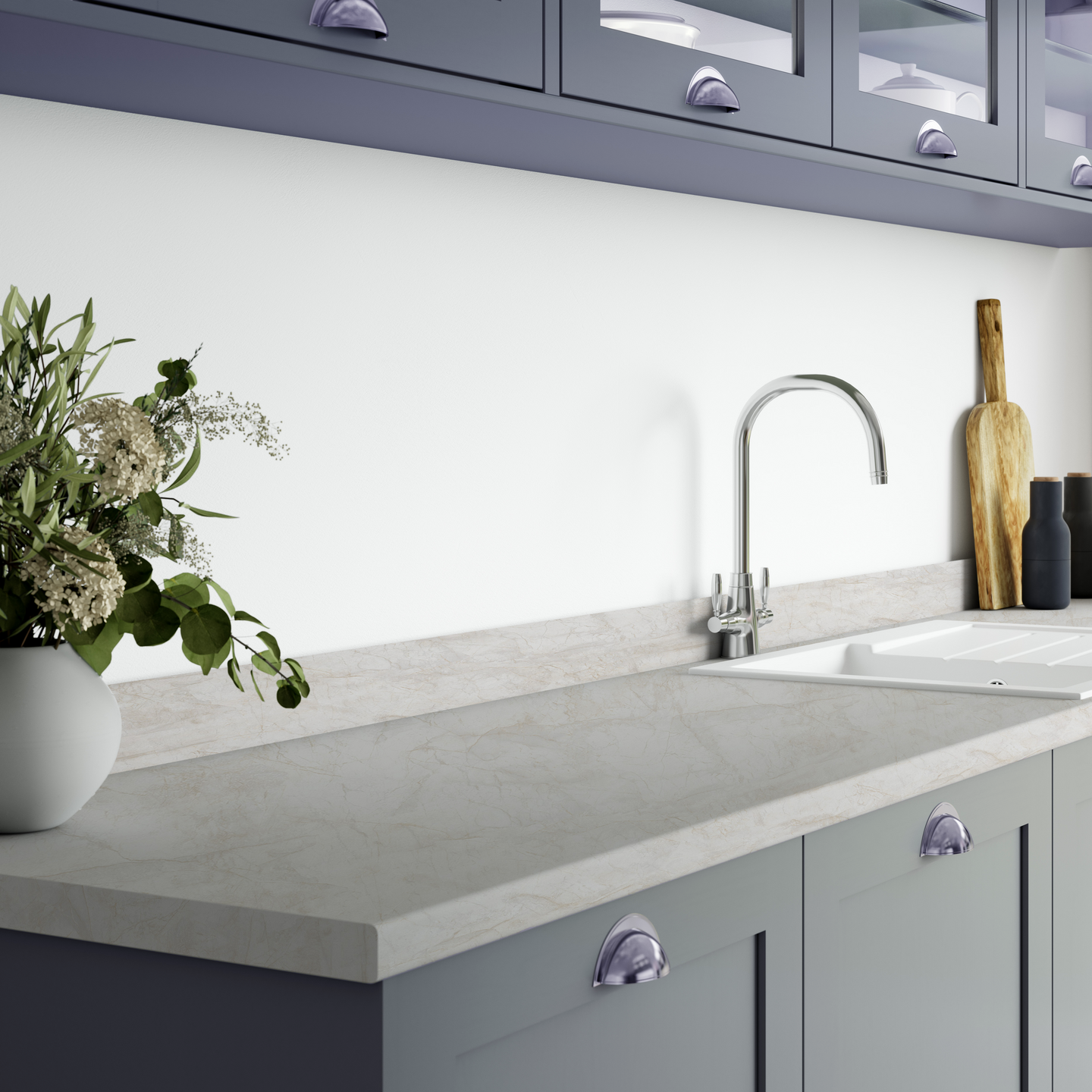 BÄNKSKIVA POKHARA MARBLE 28X610X3000 LAMINAT 3 554-EM