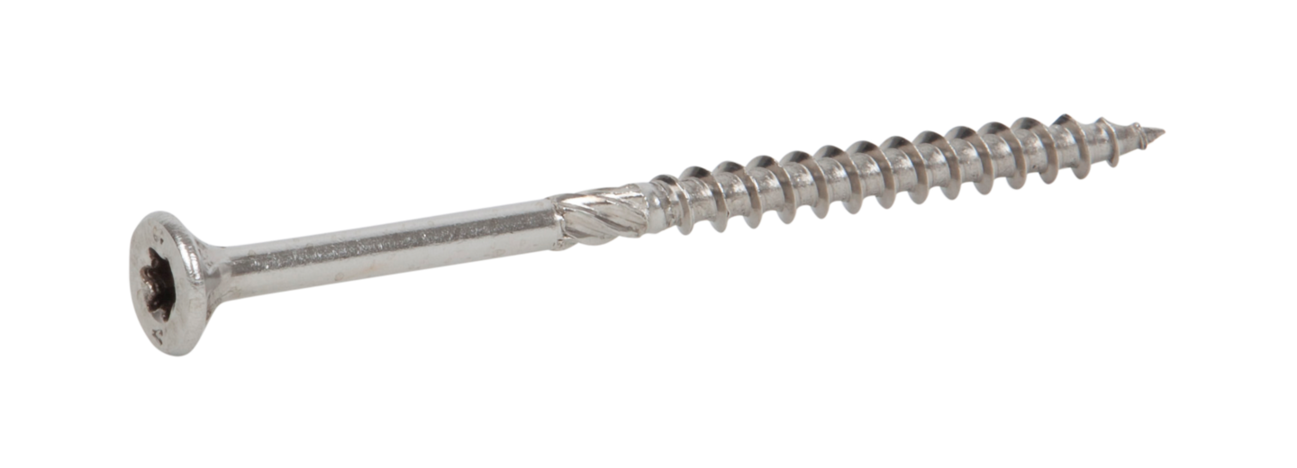 TRÄSKRUV ESSDRIVE FÖRSÄNKT HUVUD ROSTFRI A4 5,0X80 700ST