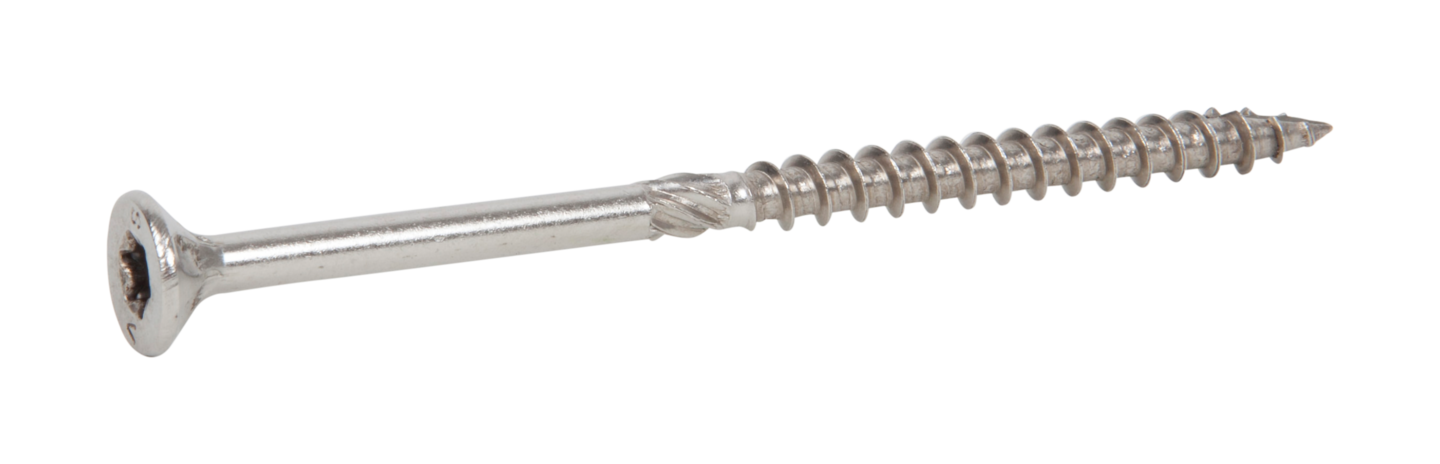 TRÄSKRUV ESSDRIVE FÖRSÄNKT HUVUD ROSTFRI A4 6,0X100 400ST