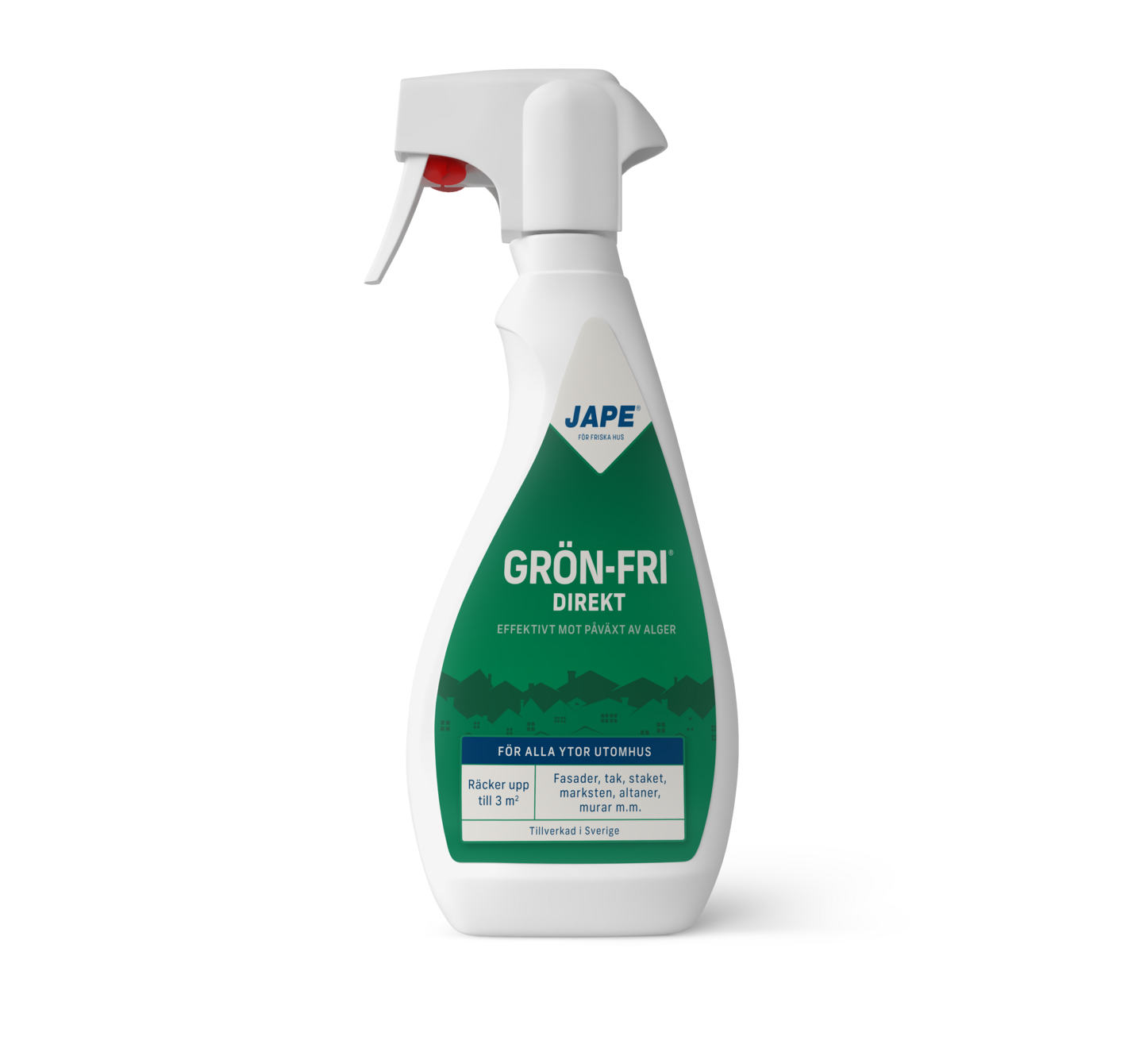 GRÖN-FRI JAPE SPRAY BIOCID 0,5L, BEKÄMPNINGSMEDEL DIREKT
