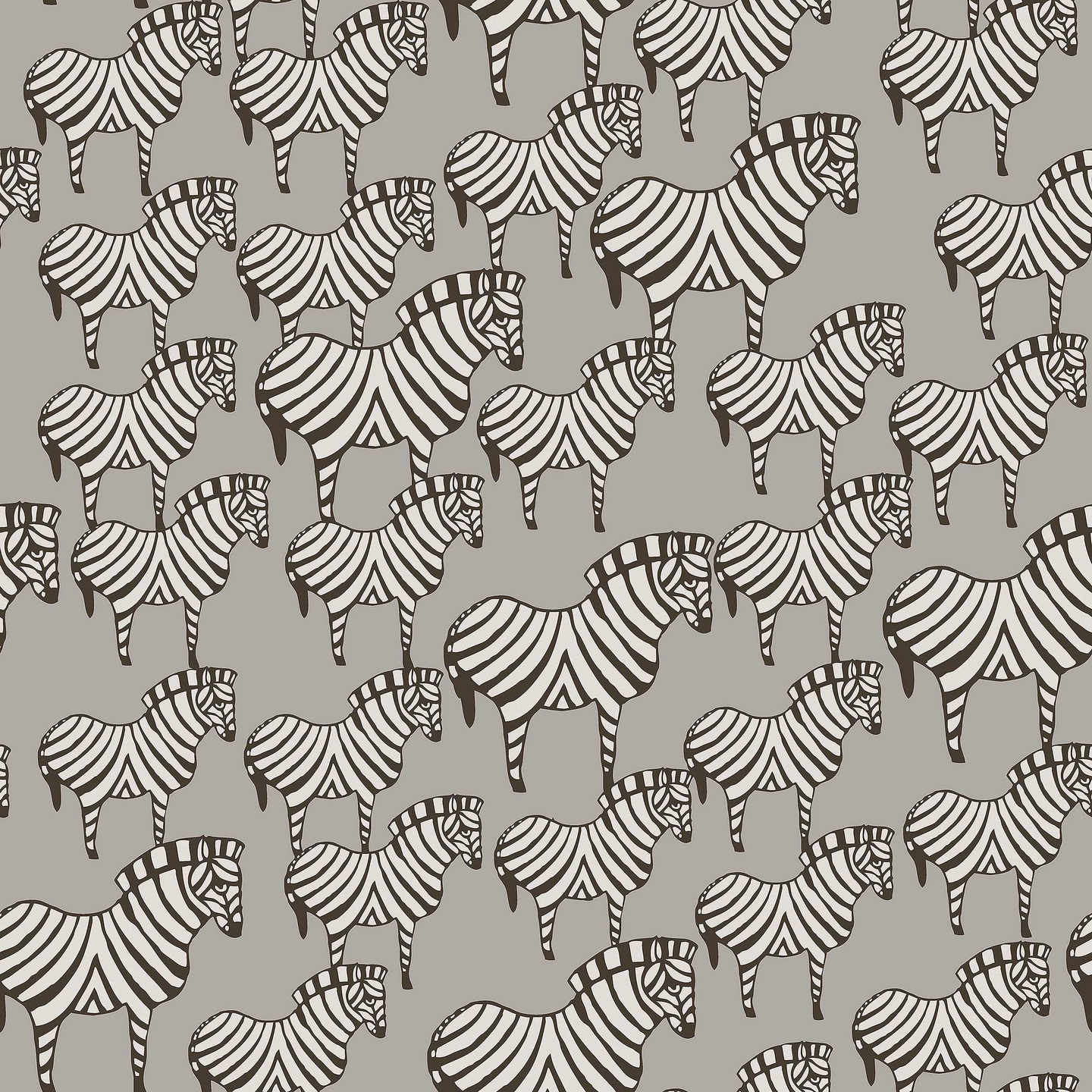 Kuitutapetti Scandinavian Designers 1380 Lisa Larson Zebra 10,05m
