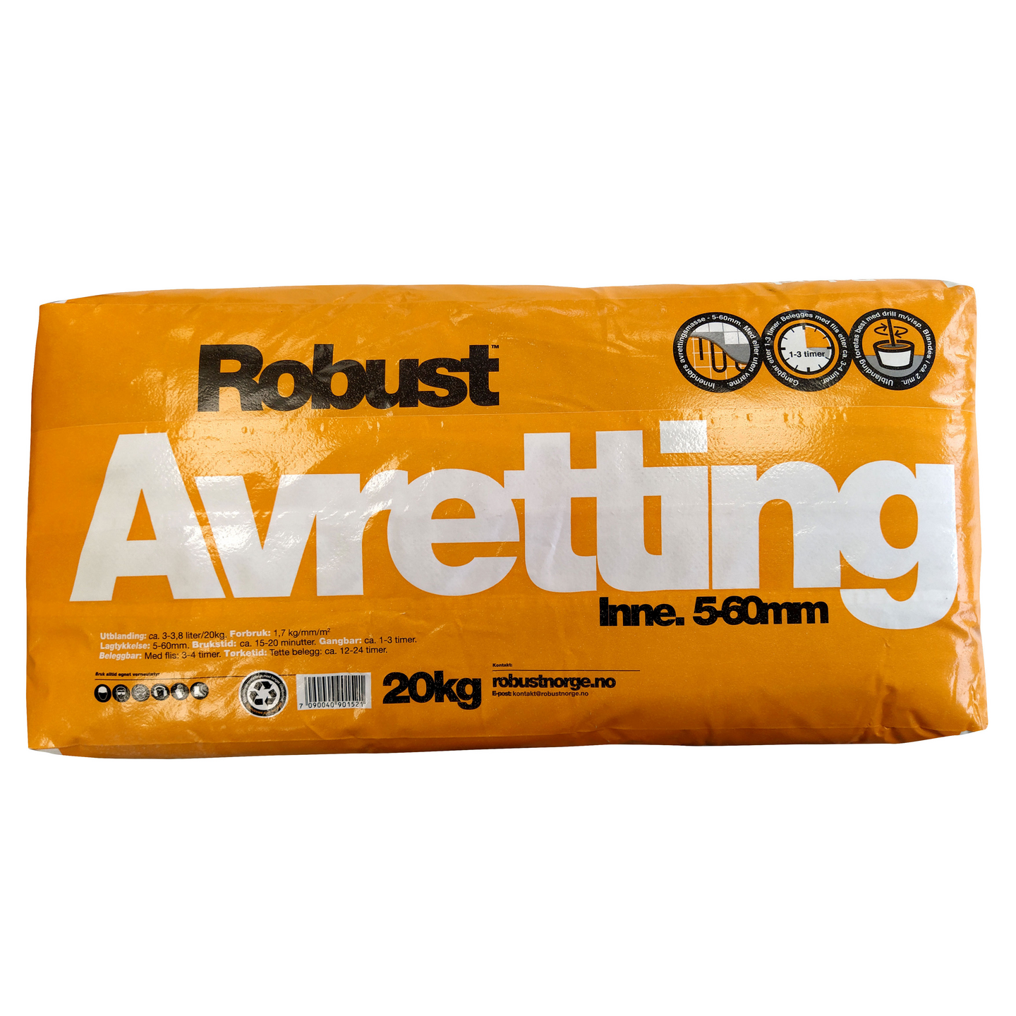 ROBUST AVRETTING INNE 5-60MM 20KG
