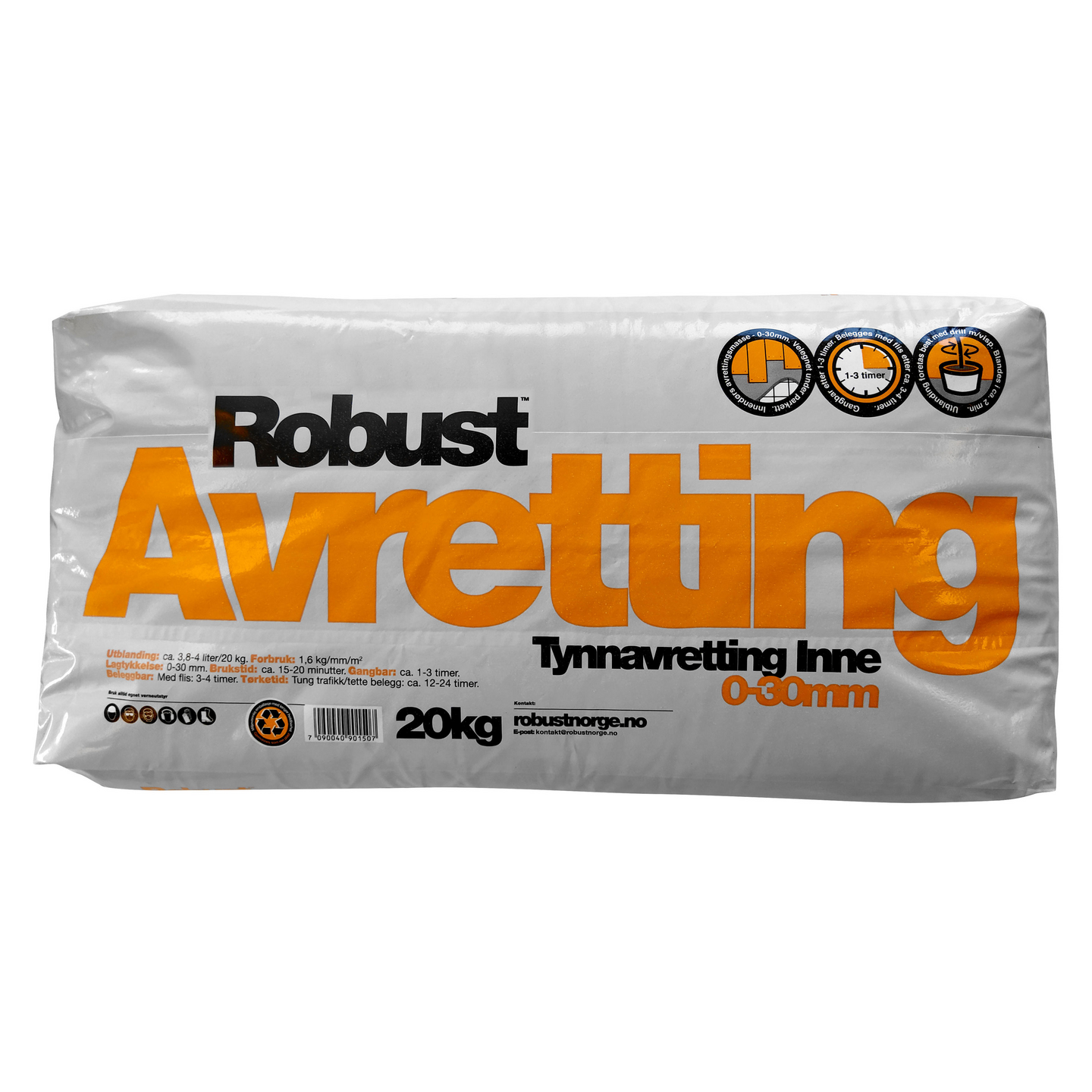 ROBUST TYNNAVRETT. INNE 0-30MM 20KG