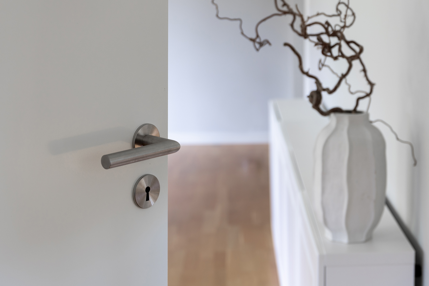 DÖRRHANDTAG HABO PHOENIX RF, MED NYCKELSKYLT SB