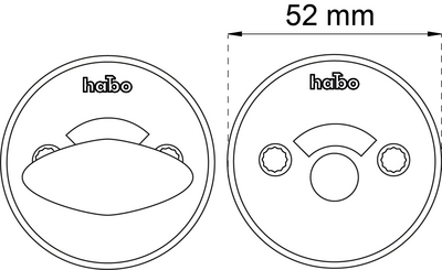 WC-BESLAG HABO A265Z KROM