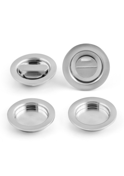 WC-BESLAG HABO SKJUTDÖRR B KROM, D40MM