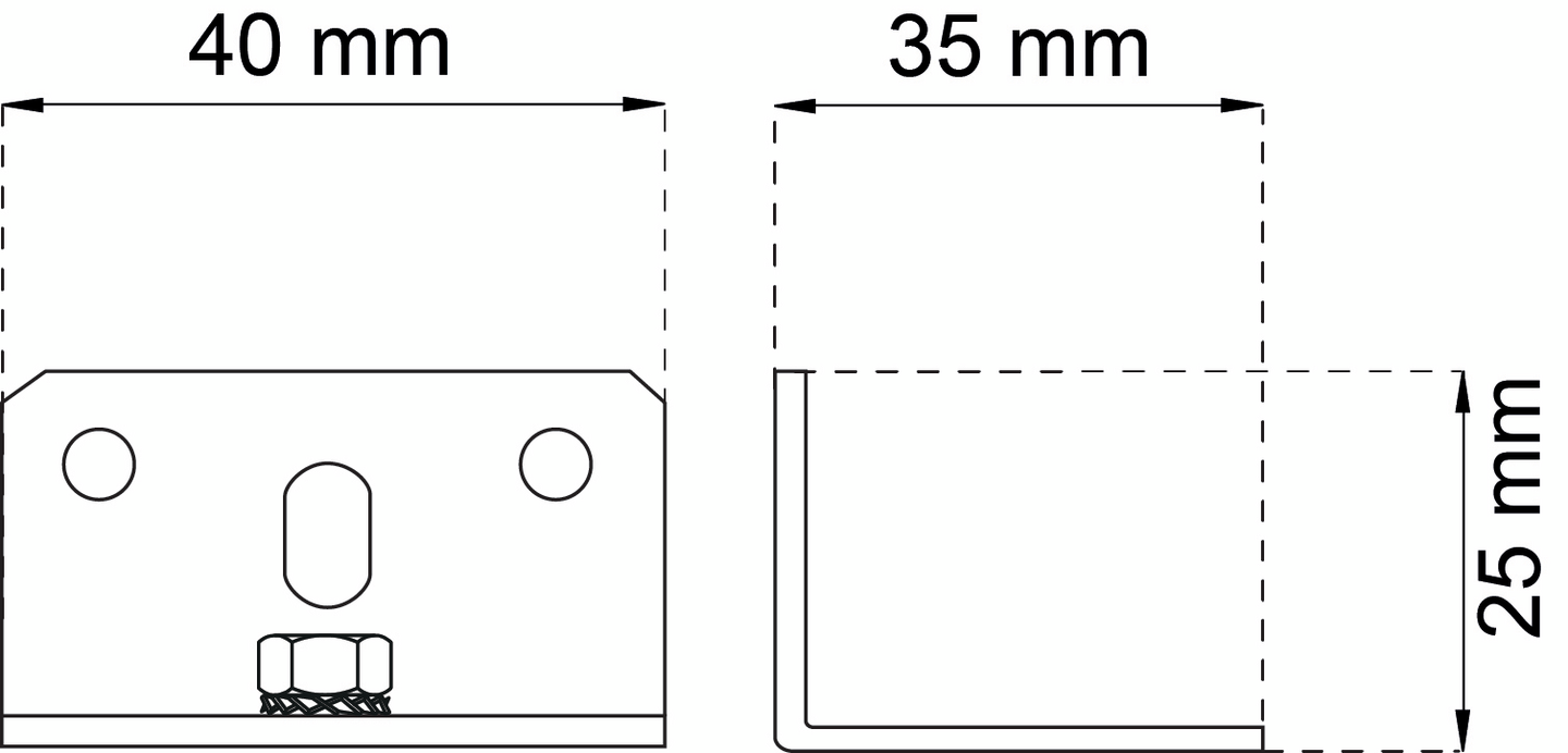 VÄGGFÄSTE HABO SF-70