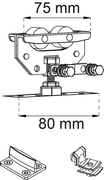 BESLAGSSATS HABO SF-75