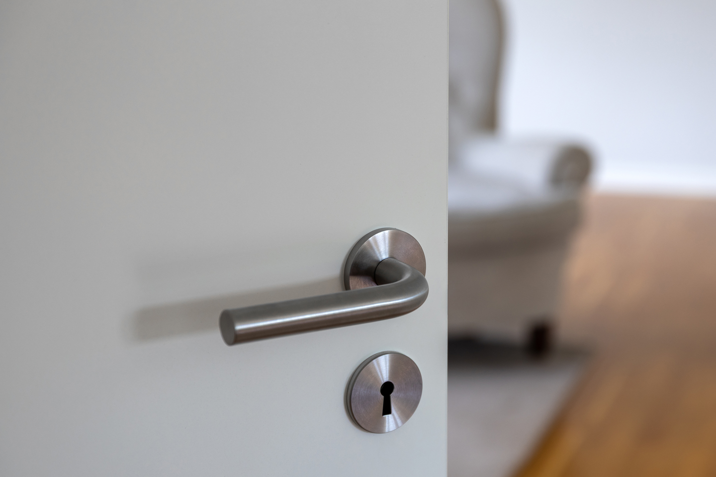 DÖRRHANDTAG HABO PORTLAND RF, MED NYCKELSKYLT PP