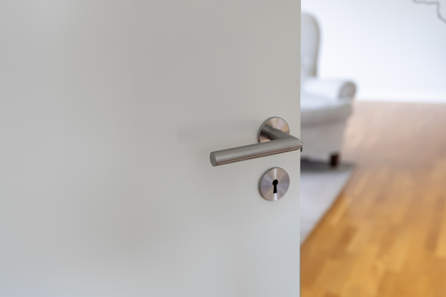 DÖRRHANDTAG HABO PHOENIX RF, MED NYCKELSKYLT PP