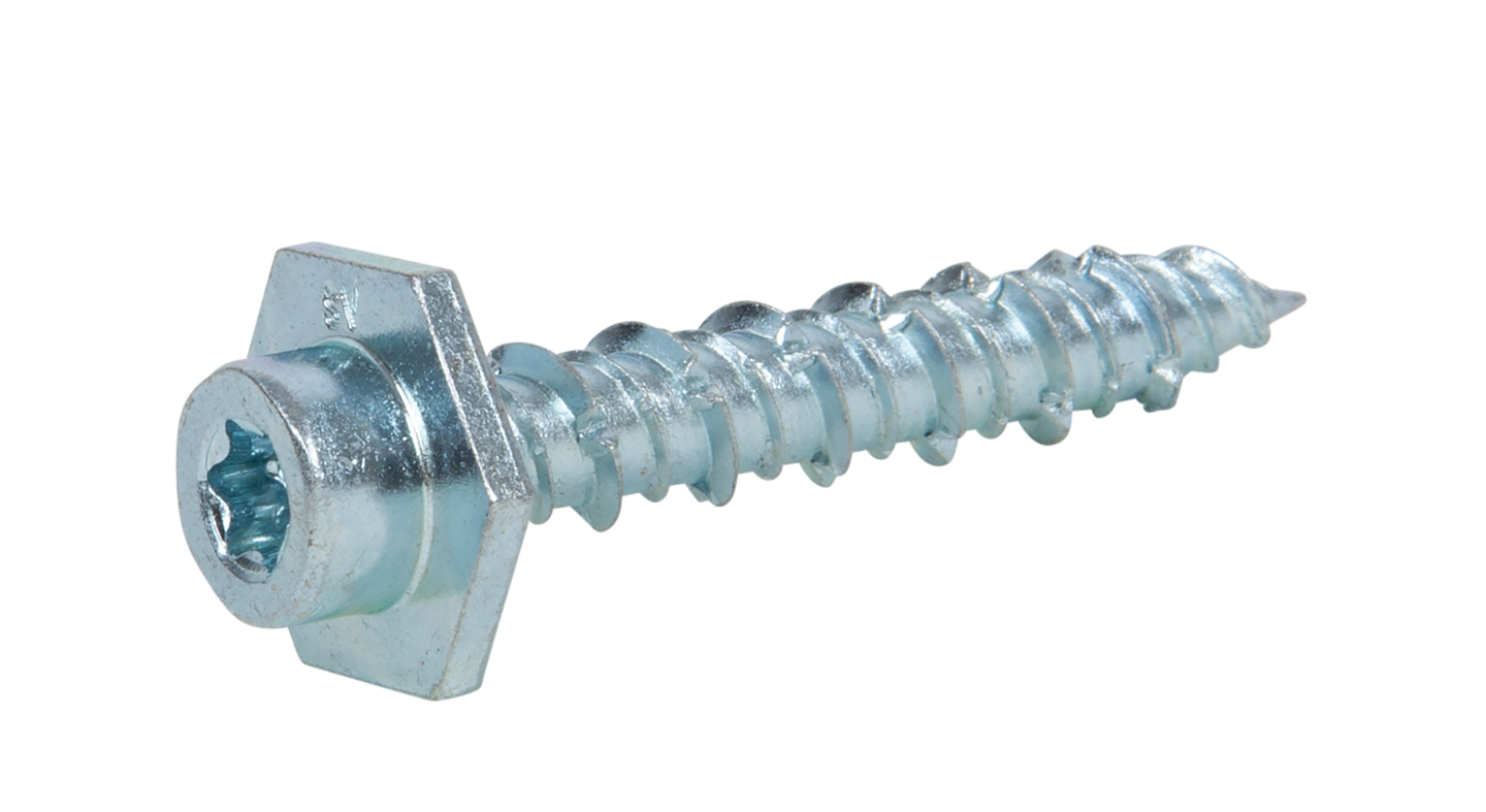 SKRUV FÖR CLICK-IN KARM HEX FZB 7,5X50 72ST