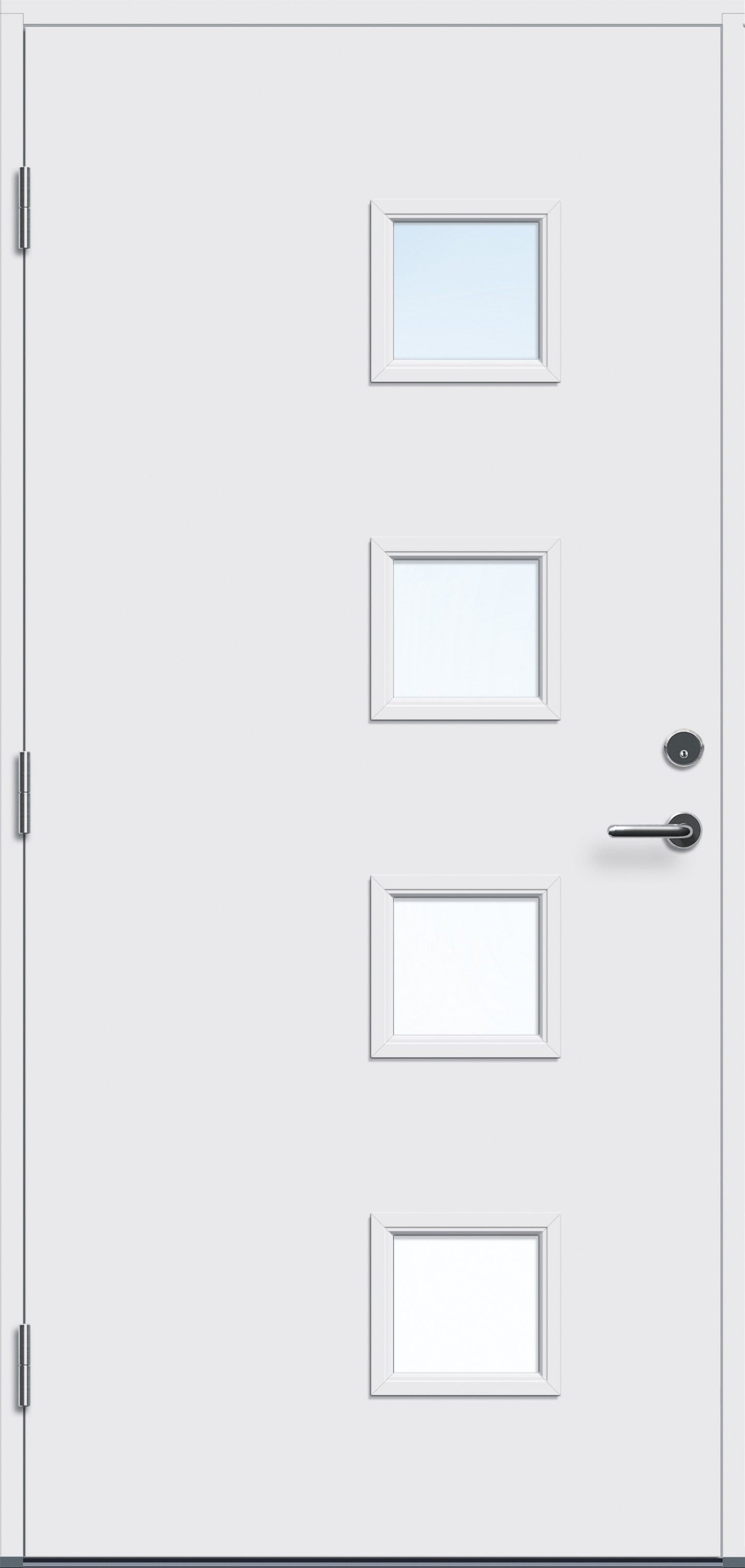 DØR YD RUNDE 9X21H HV