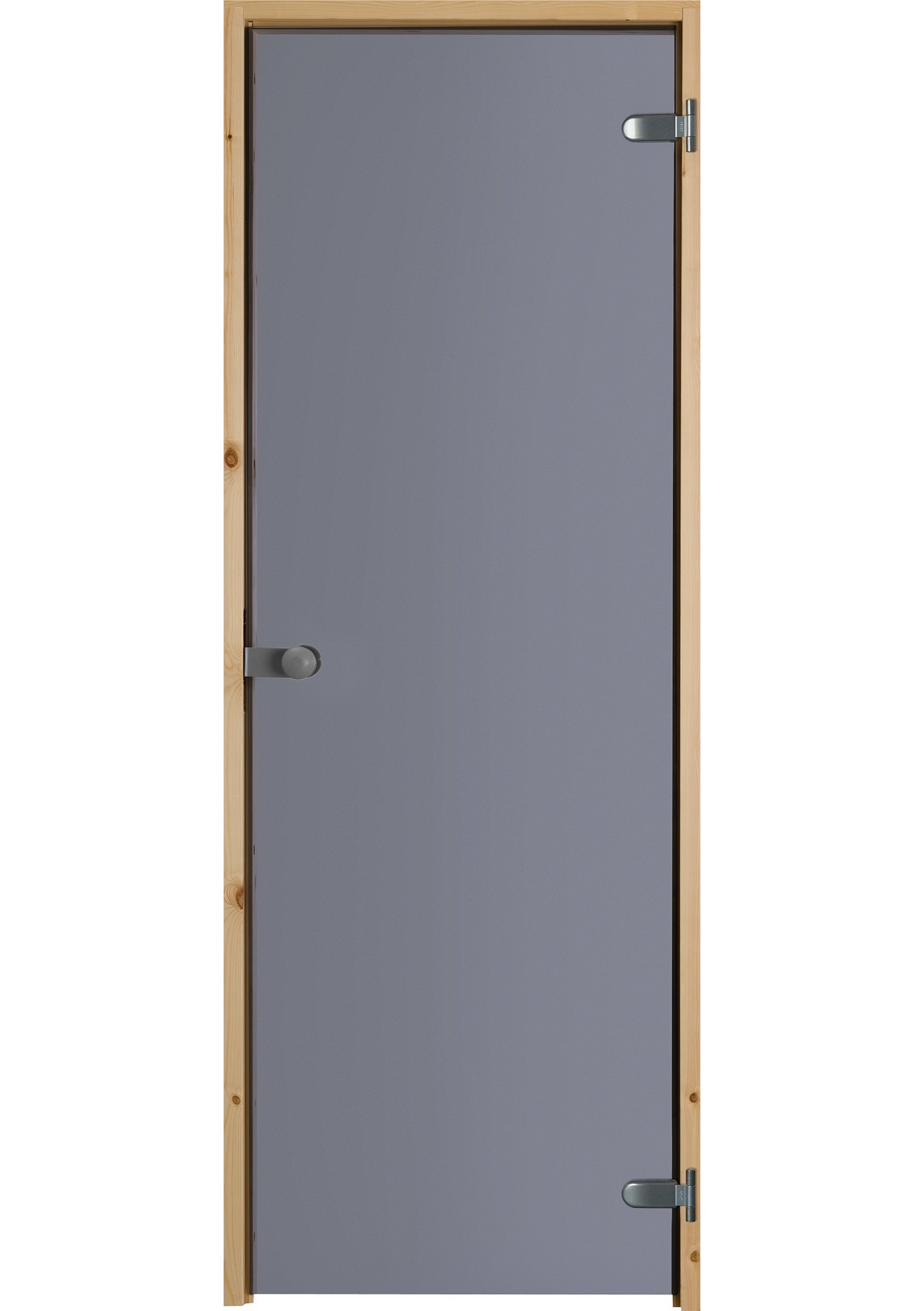 Saunanovi Cello harmaa mäntykarmi