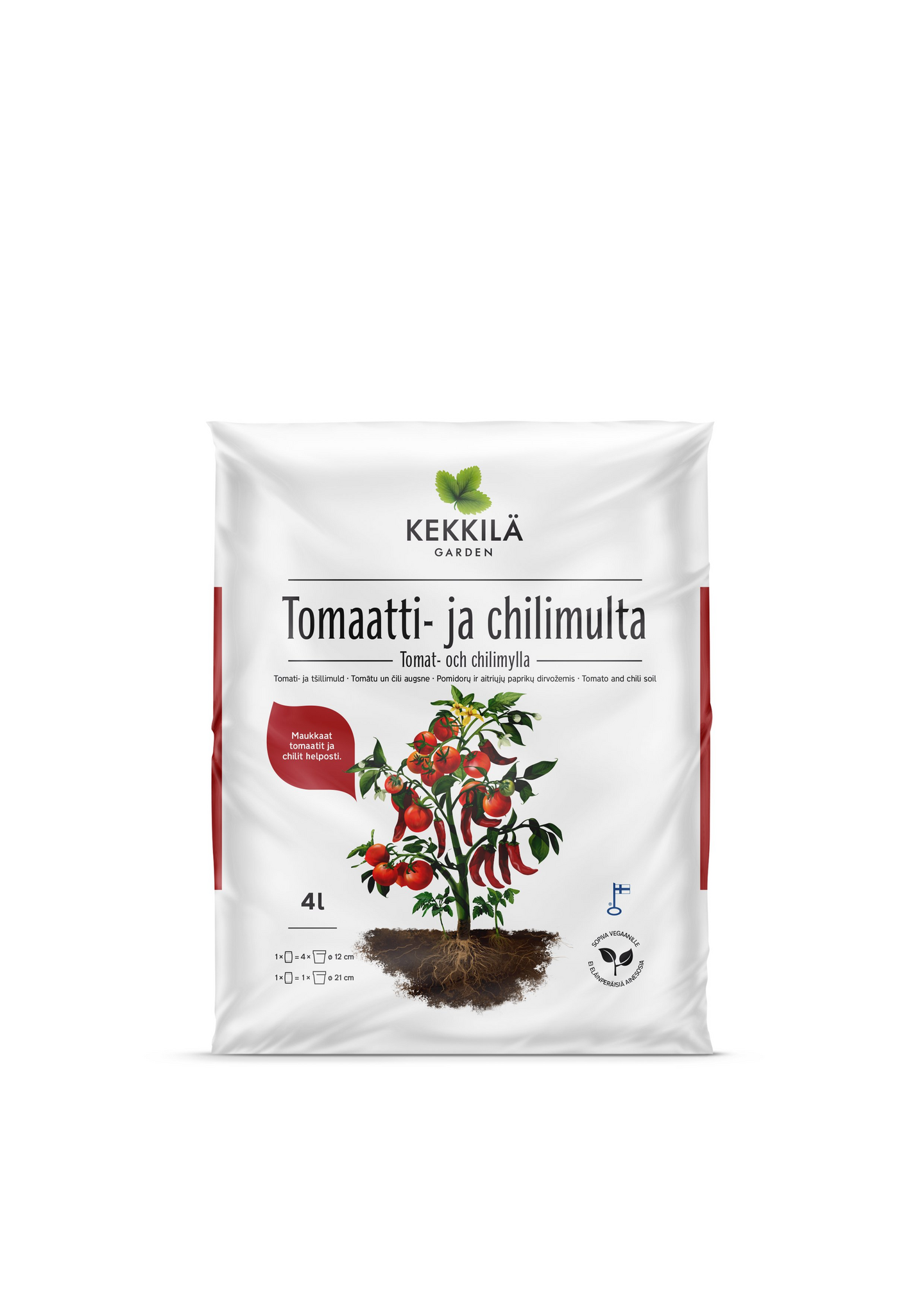 Tomaatti- ja chilimulta Kekkilä 4l