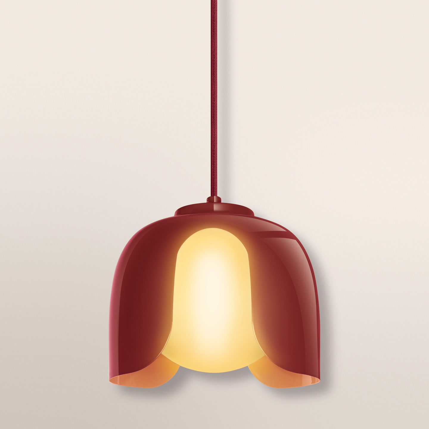 Riippuvalaisin OSRAM Decor Corolle E27 punainen