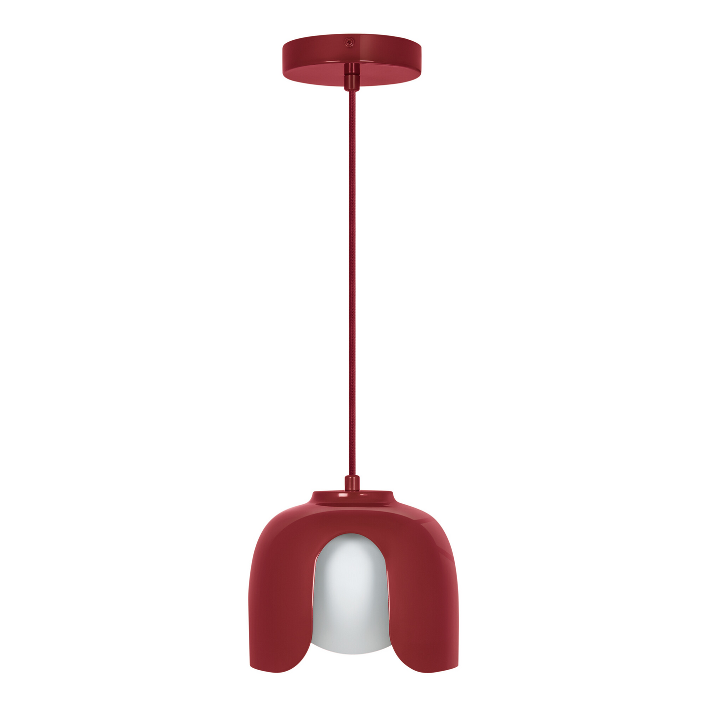 Riippuvalaisin OSRAM Decor Corolle E27 punainen