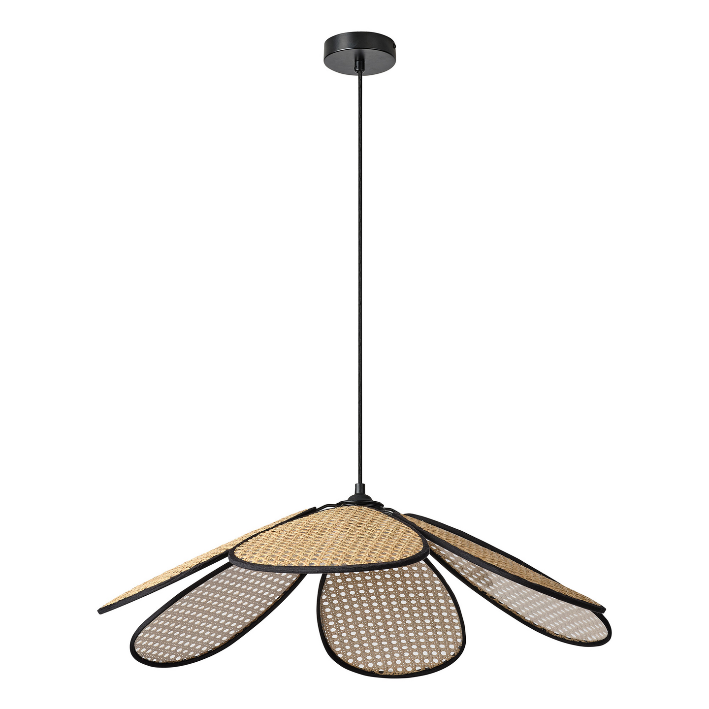 Riippuvalaisin OSRAM Decor Rattan Daisy 690mm E27 rottinki
