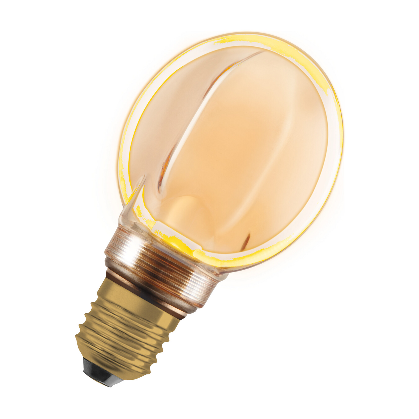 Sisustuslamppu OSRAM Vintage 1906 Globe80 4W 1800K 220lm E27 Gold O-filamentti
