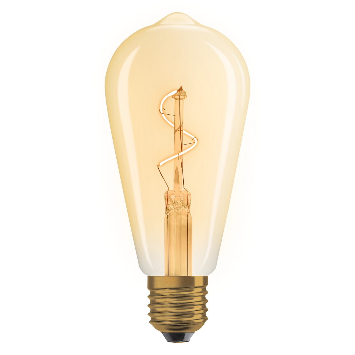 Sisustuslamppu OSRAM Vintage 1906 Edison 1,8W 2200K 30lm E27 Gold Spiral