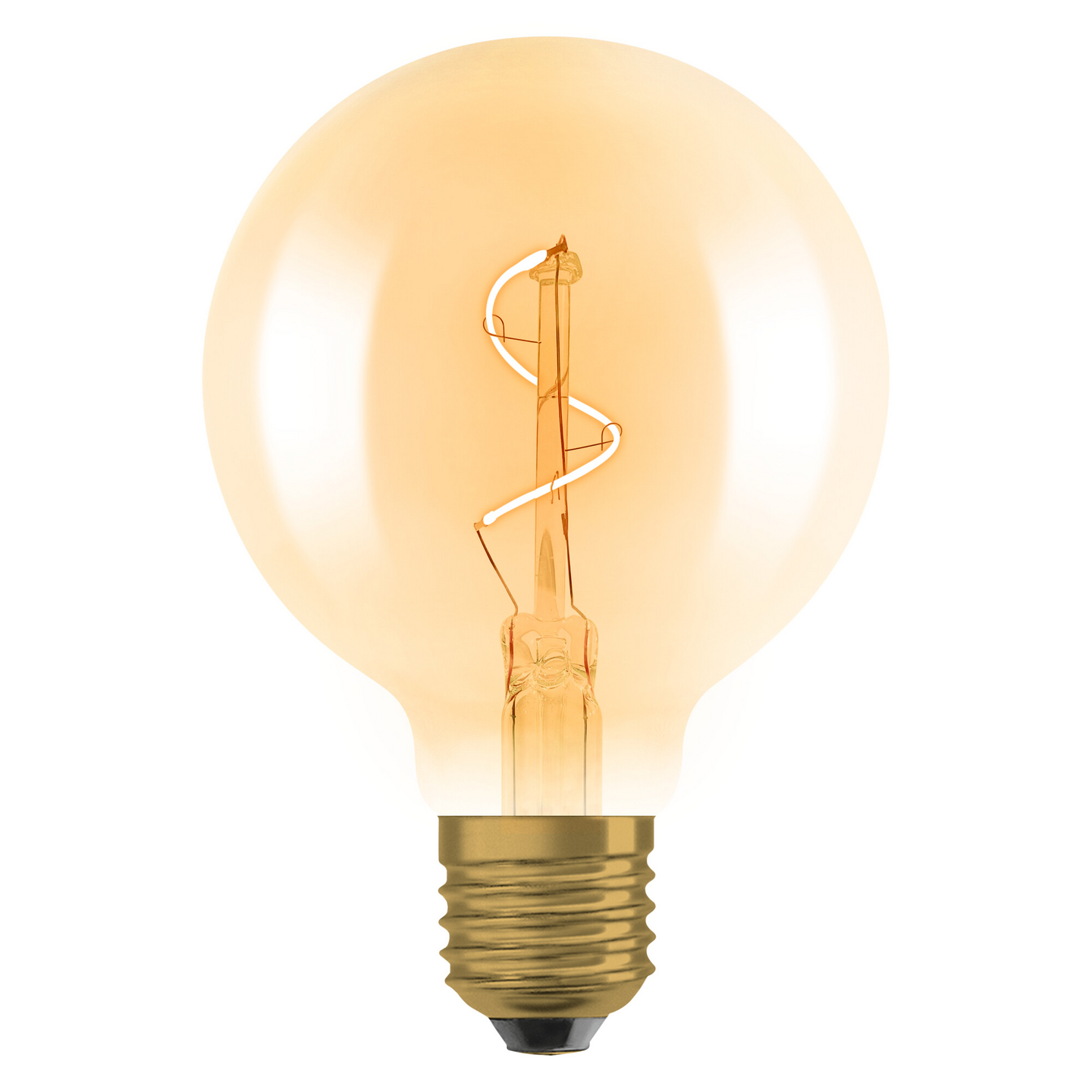 Sisustuslamppu OSRAM Vintage 1906 Globe80 1,8W 2200K 30lm E27 Gold Spiral