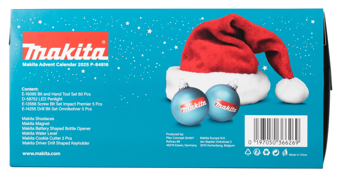 Joulukalenteri Makita 2025