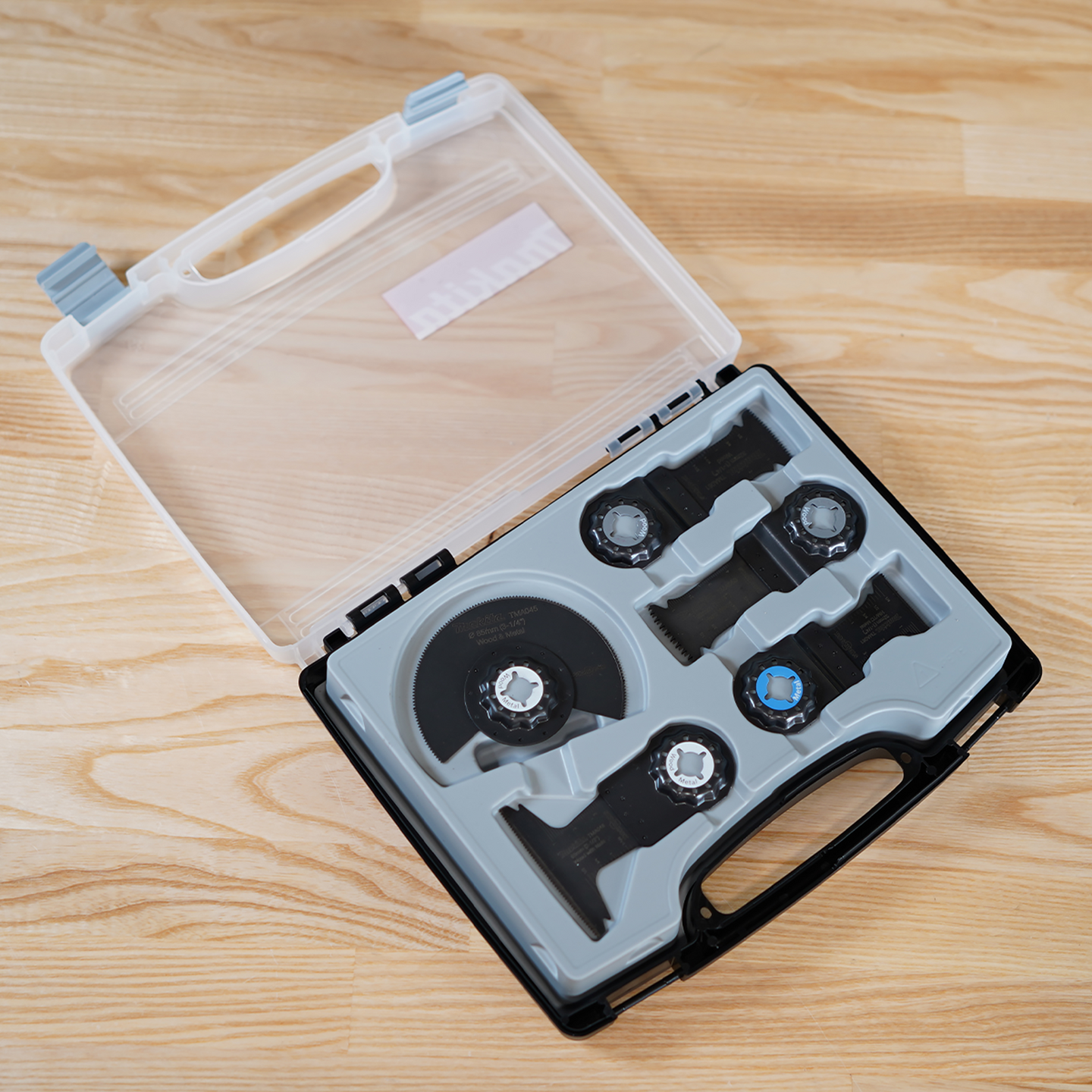 Monitoimikoneen teräsarja upotukseen Makita 5-osainen