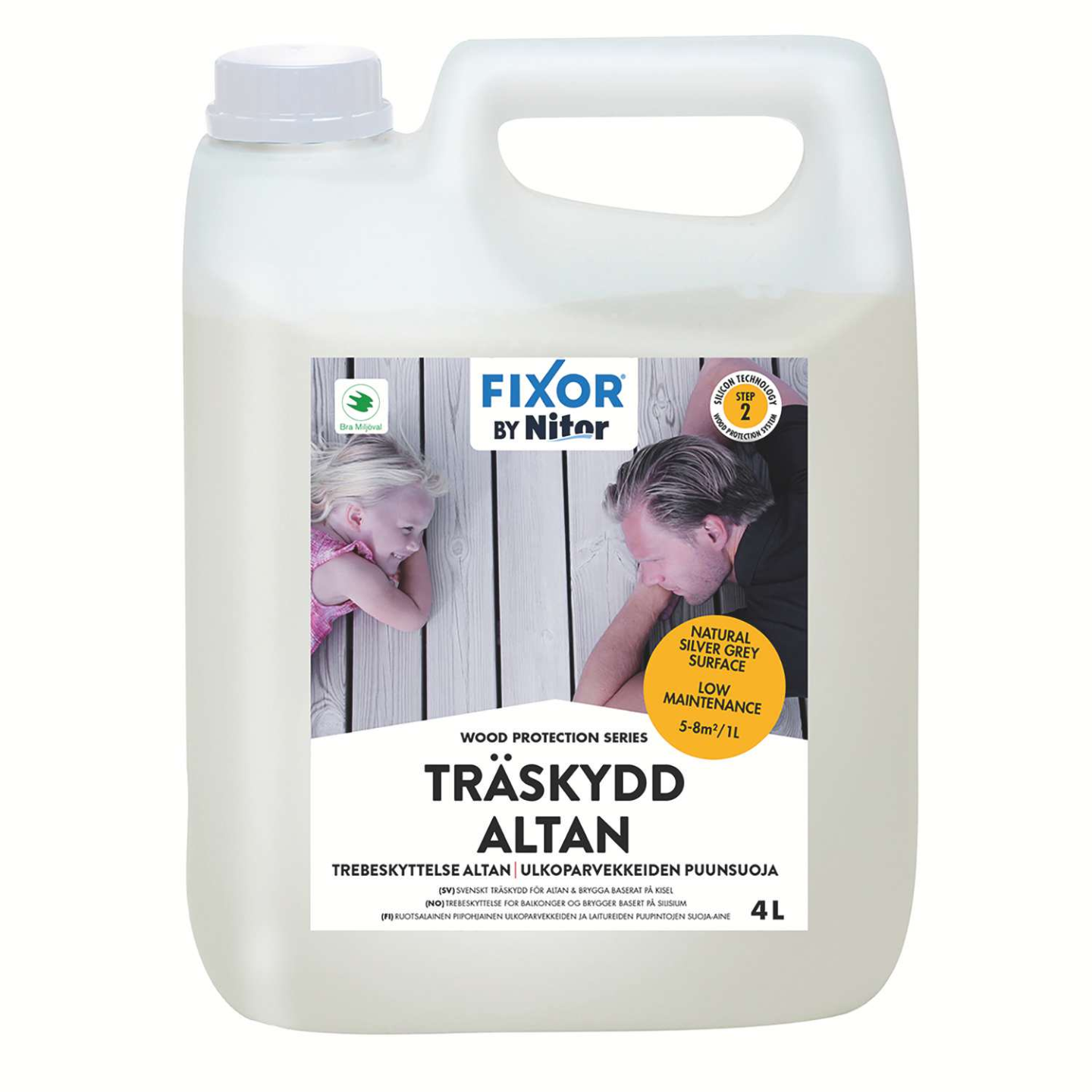 Terassisuoja Nitor Step 2 Wood Protection 4l