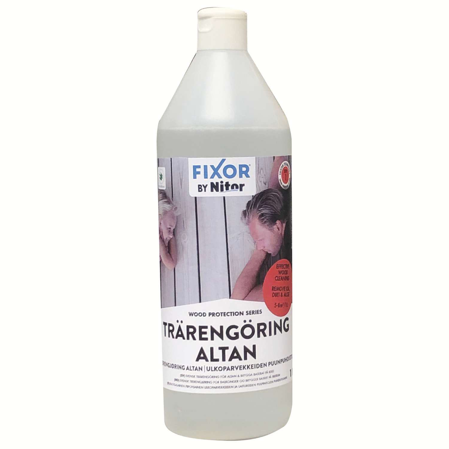 Terassipesu Nitor Step 1 Wood Cleaner 1l