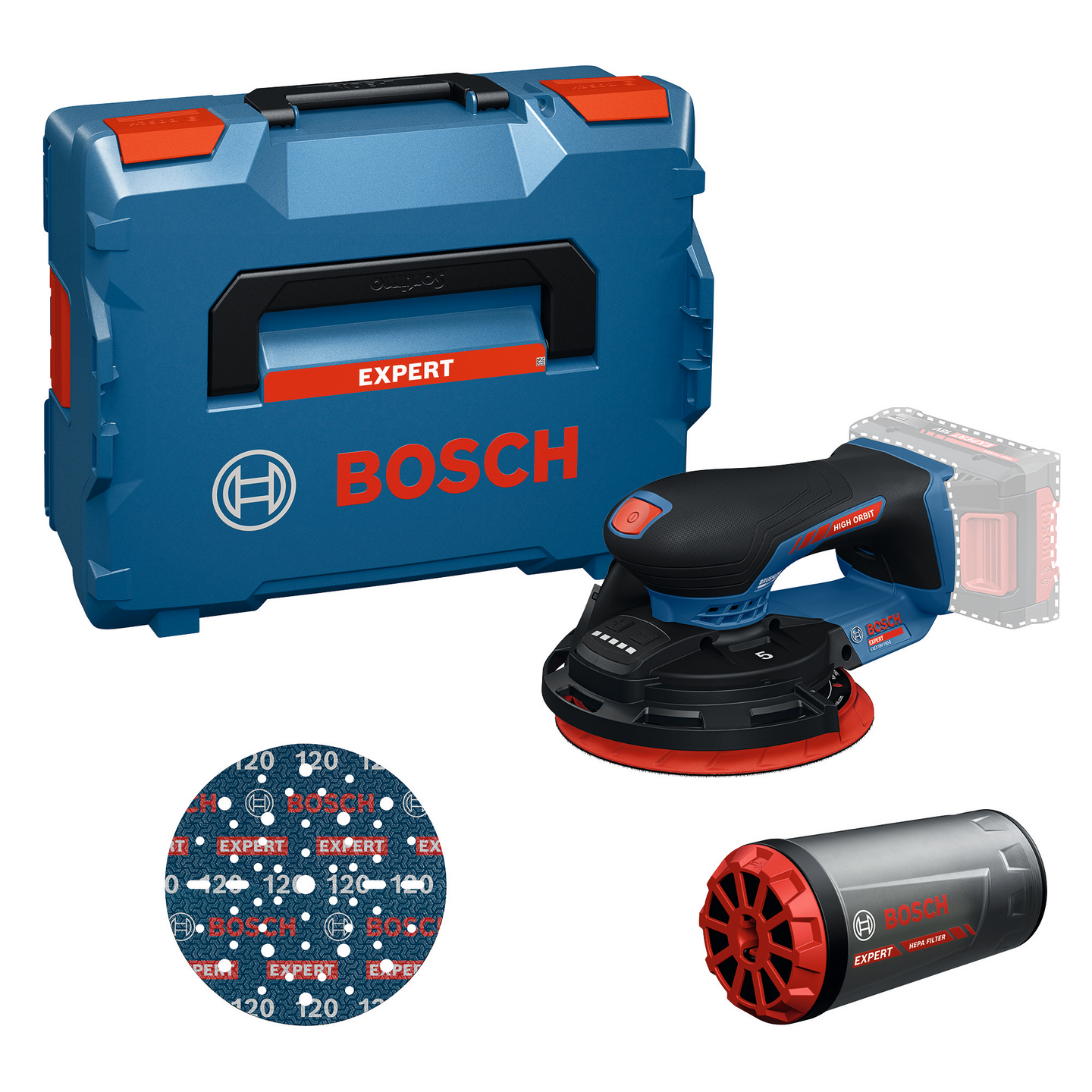 EKSENTERSLIPER EXEX18V-150-5 L-BOXX