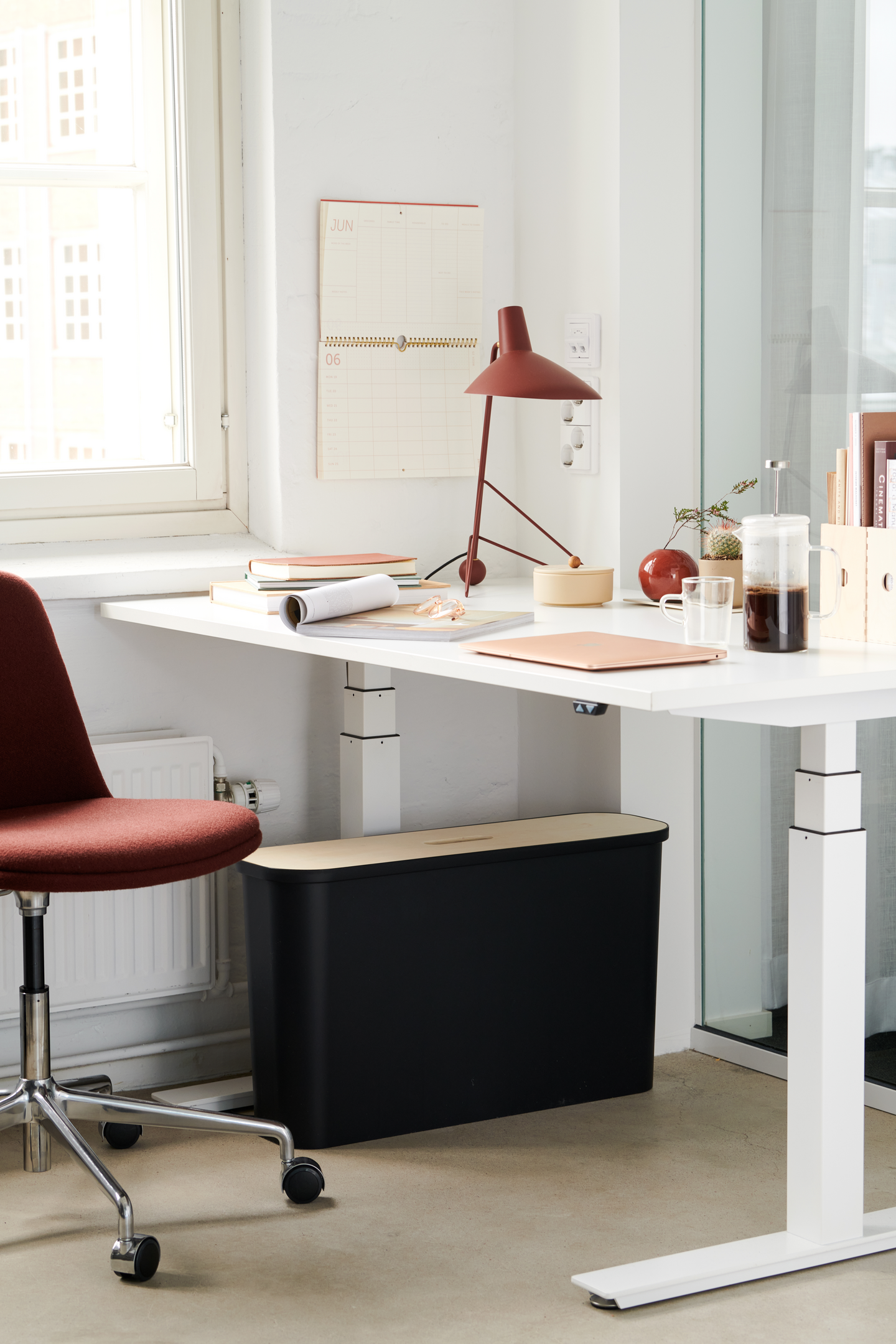 Setti SmartStore™ Collect Slim 46 l musta