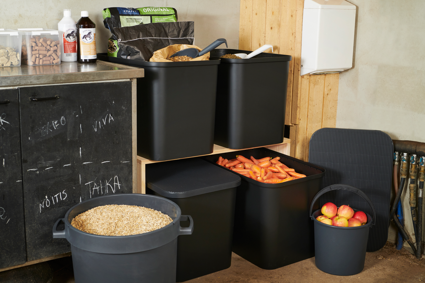 Vesikauha Orthex 2l tummanharmaa