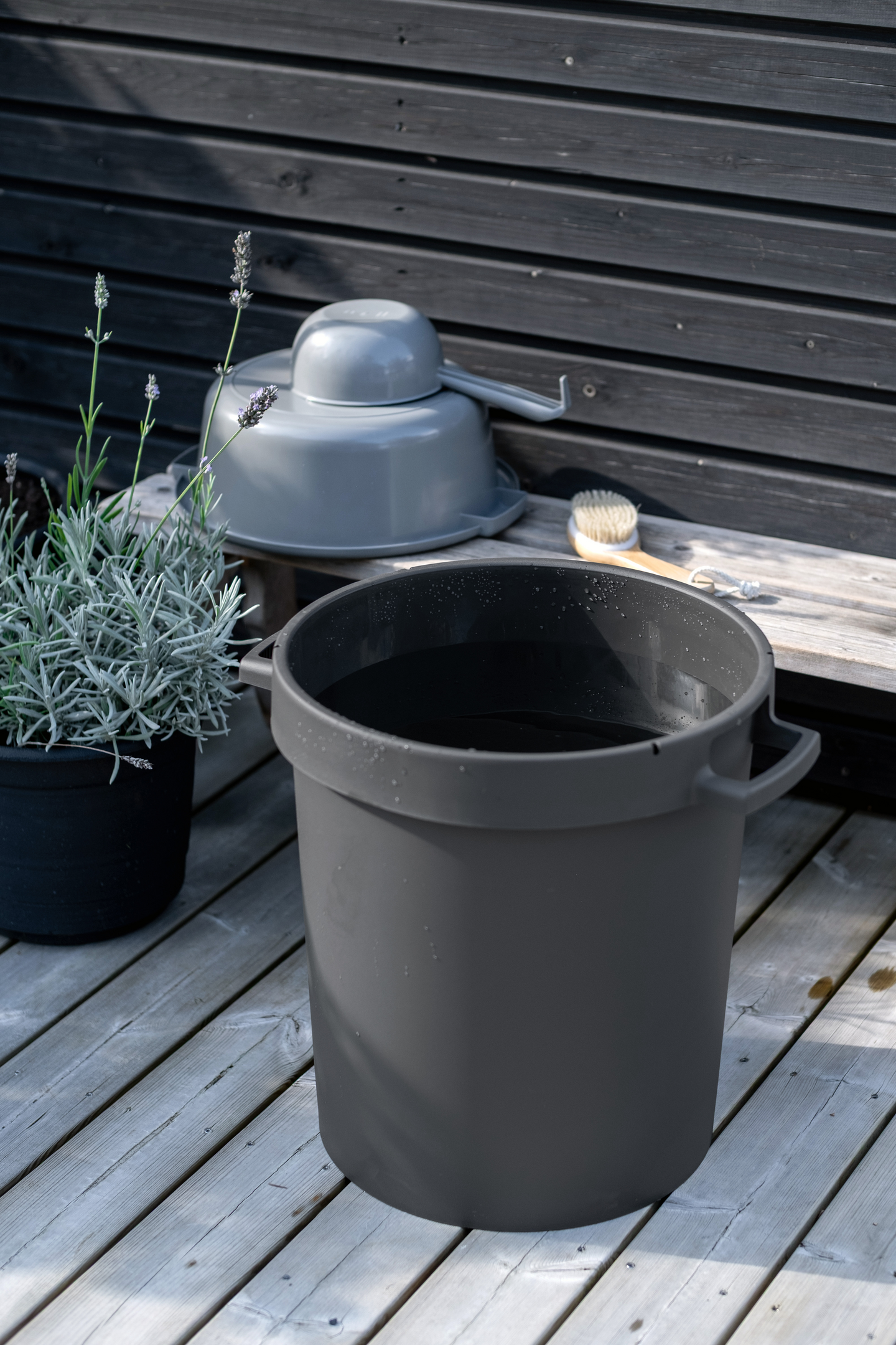 Vesisaavi Orthex 45l tummanharmaa