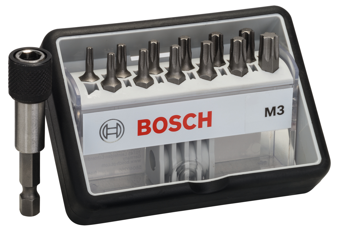 BITSSET BOSCH T8-40 XH QH 25MM M3 13P