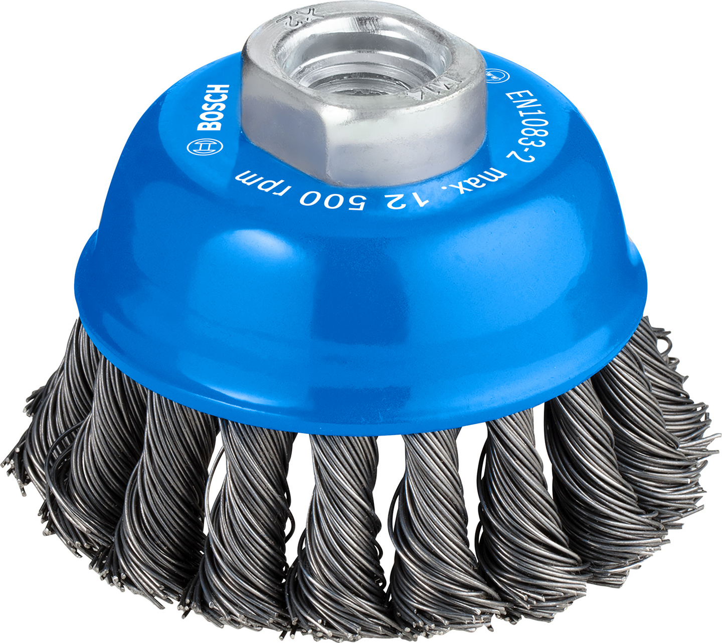 STÅLBORSTE 75MM M14 GÄNGA