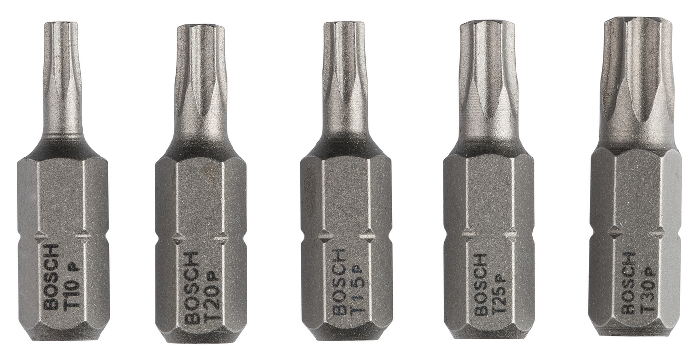 BITSSATS BOSCH TORX 25MM 5DEL
