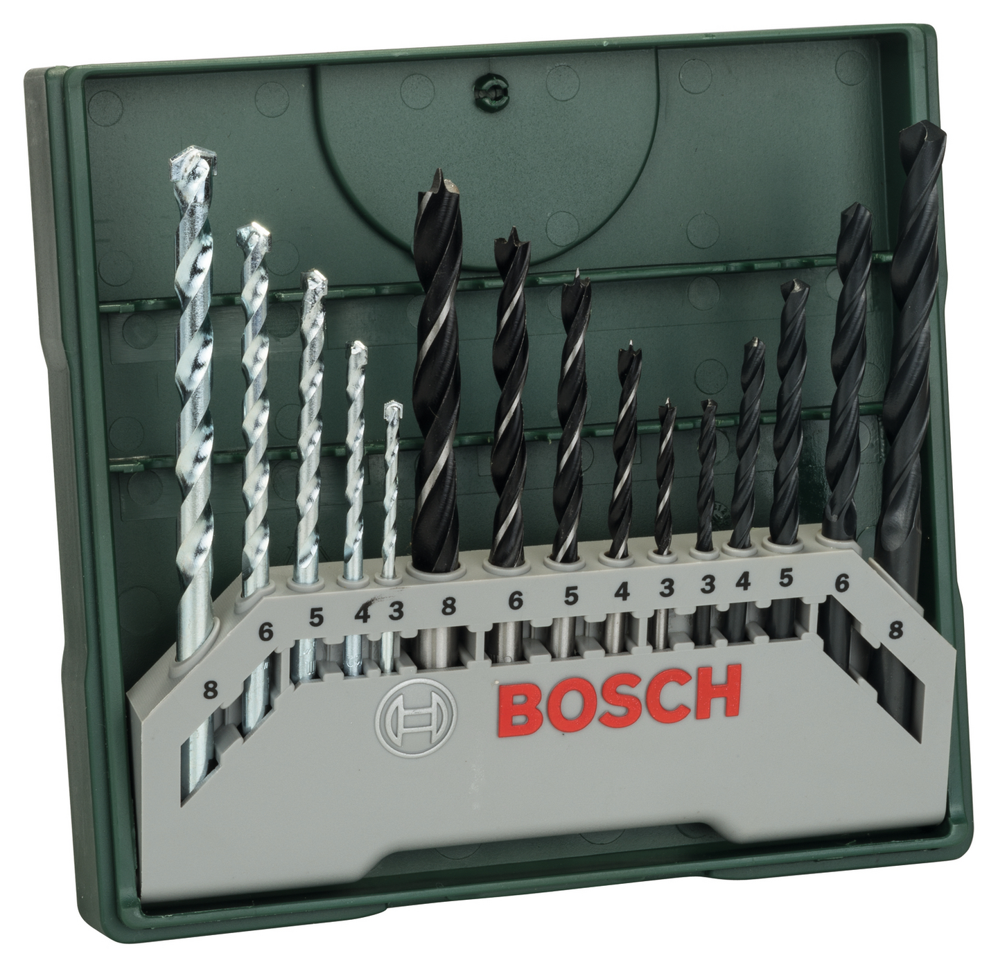 BORRSATS BOSCH TRÄ-METALL-MUR X-LINE