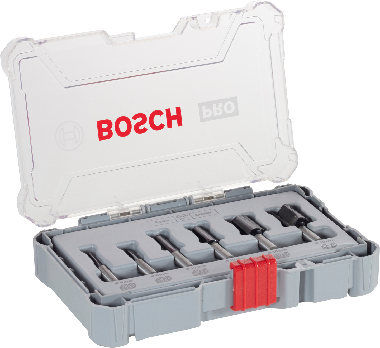 FRÄSSTÅLSET BOSCH HM NOTFRÄSAR 8MM 6ST