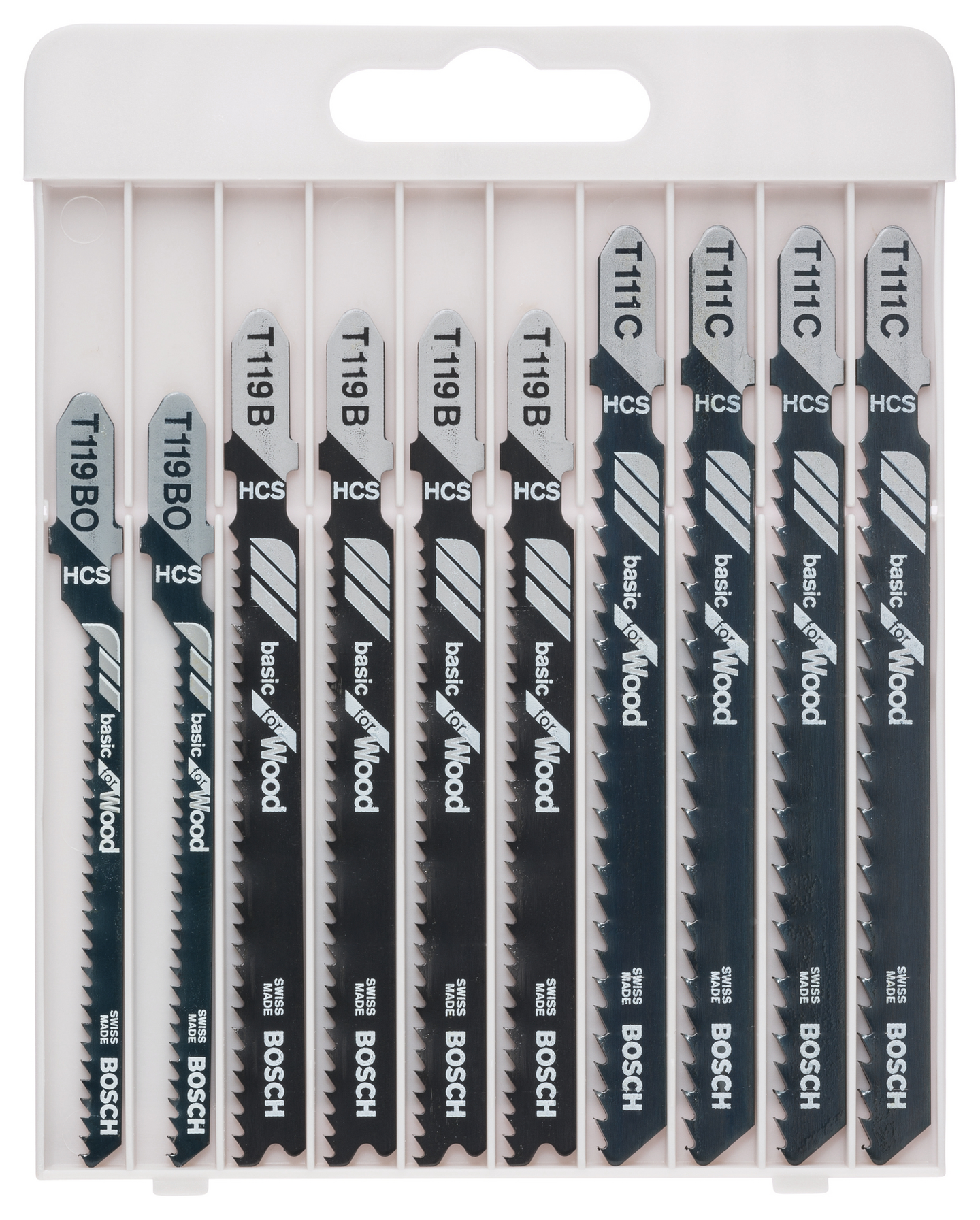 STICKSÅGBLAD BOSCH SET WOOD BASIC 10ST