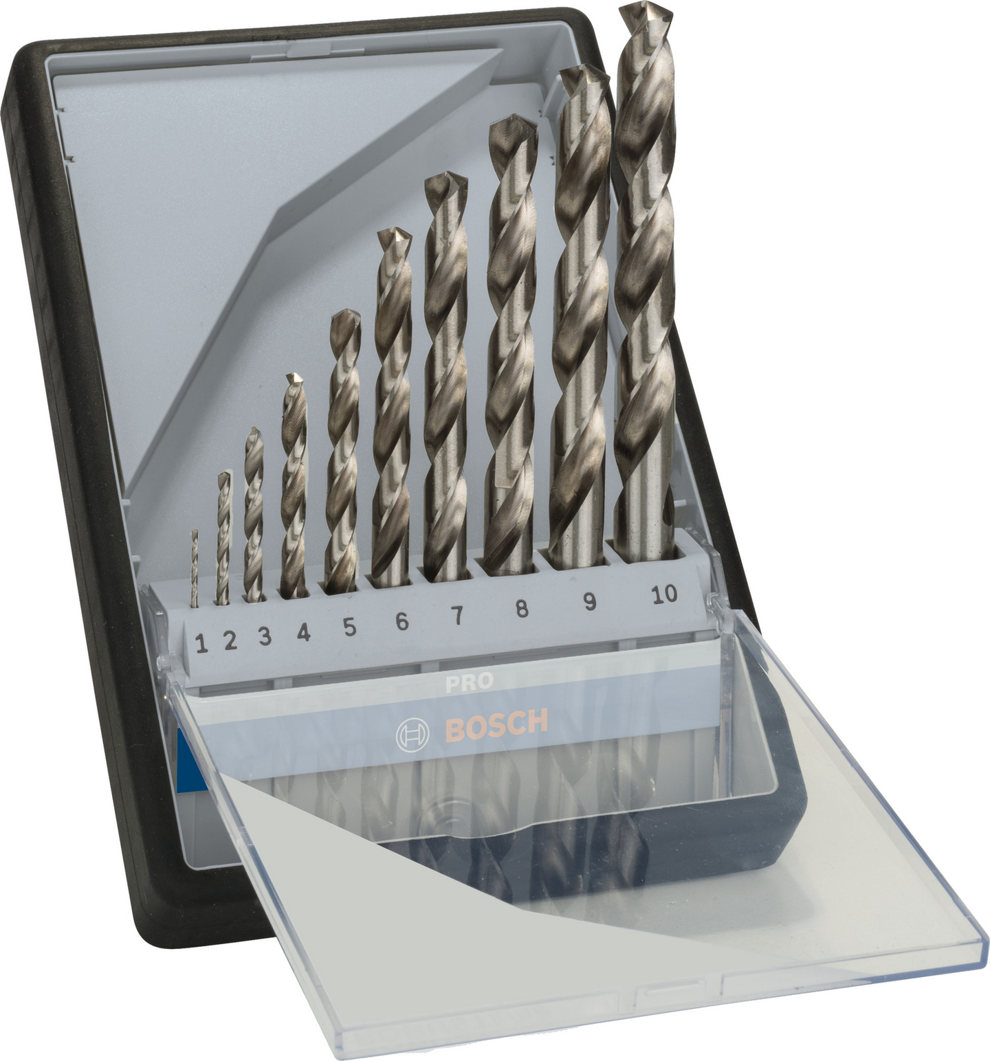 BORRSET BOSCH ROBUSTLINE HSS-G 135GR 1-10MM 10ST