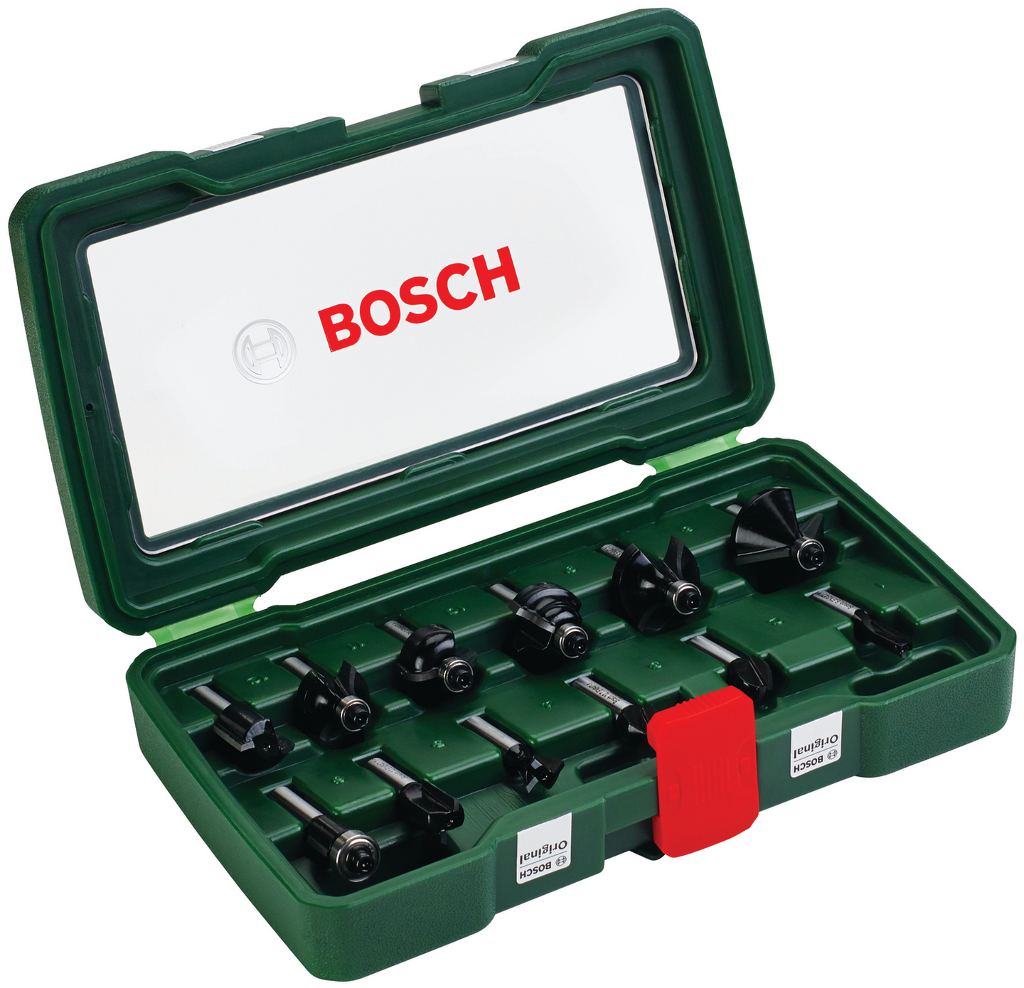 FRÄSSTÅLSET BOSCH HM 8MM 12ST PL