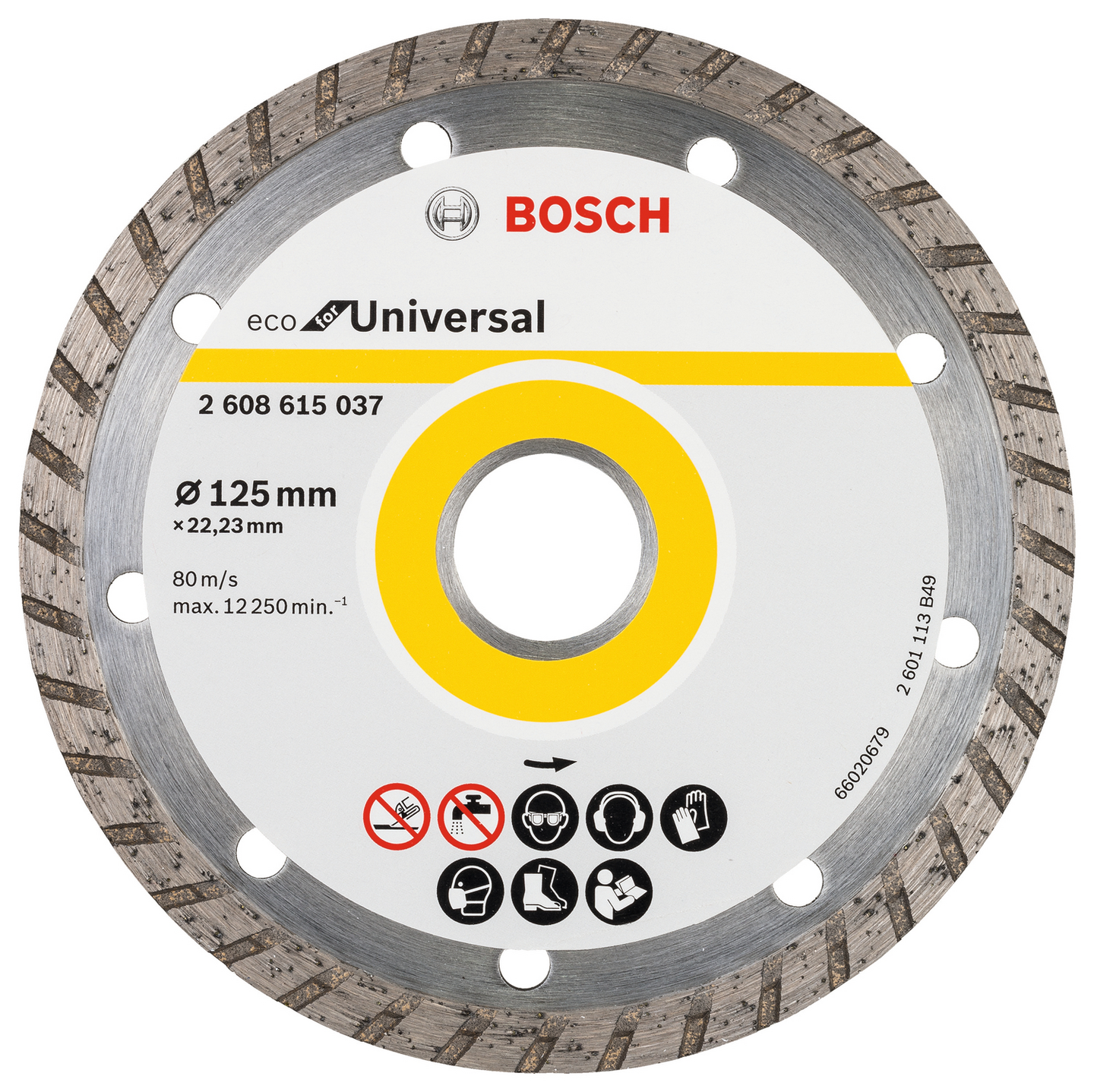 DIAMANTSKIVA BOSCH ECO UNI TURBO 125X22,25MM