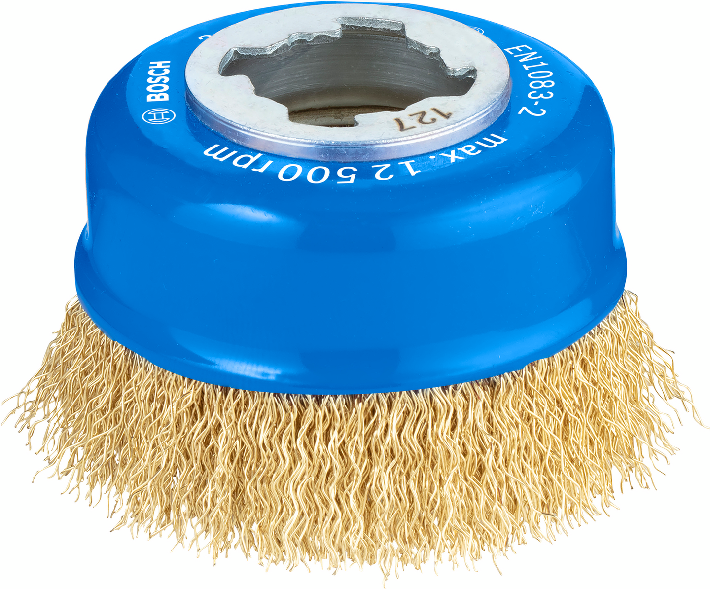 KOPPBORSTE BOSCH X-LOCK VÅGFORM MESS 0,3X75MM