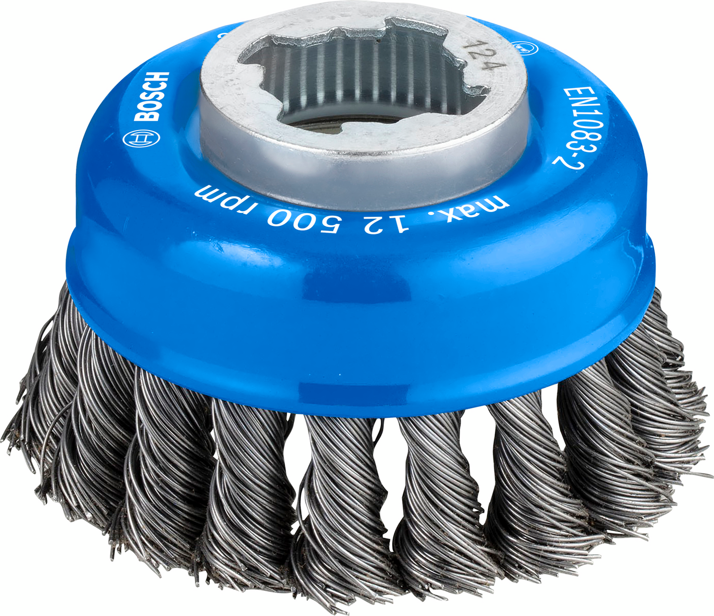 KOPPBORSTE X-LOCK FLÄTAD STÅL 0,5X75MM