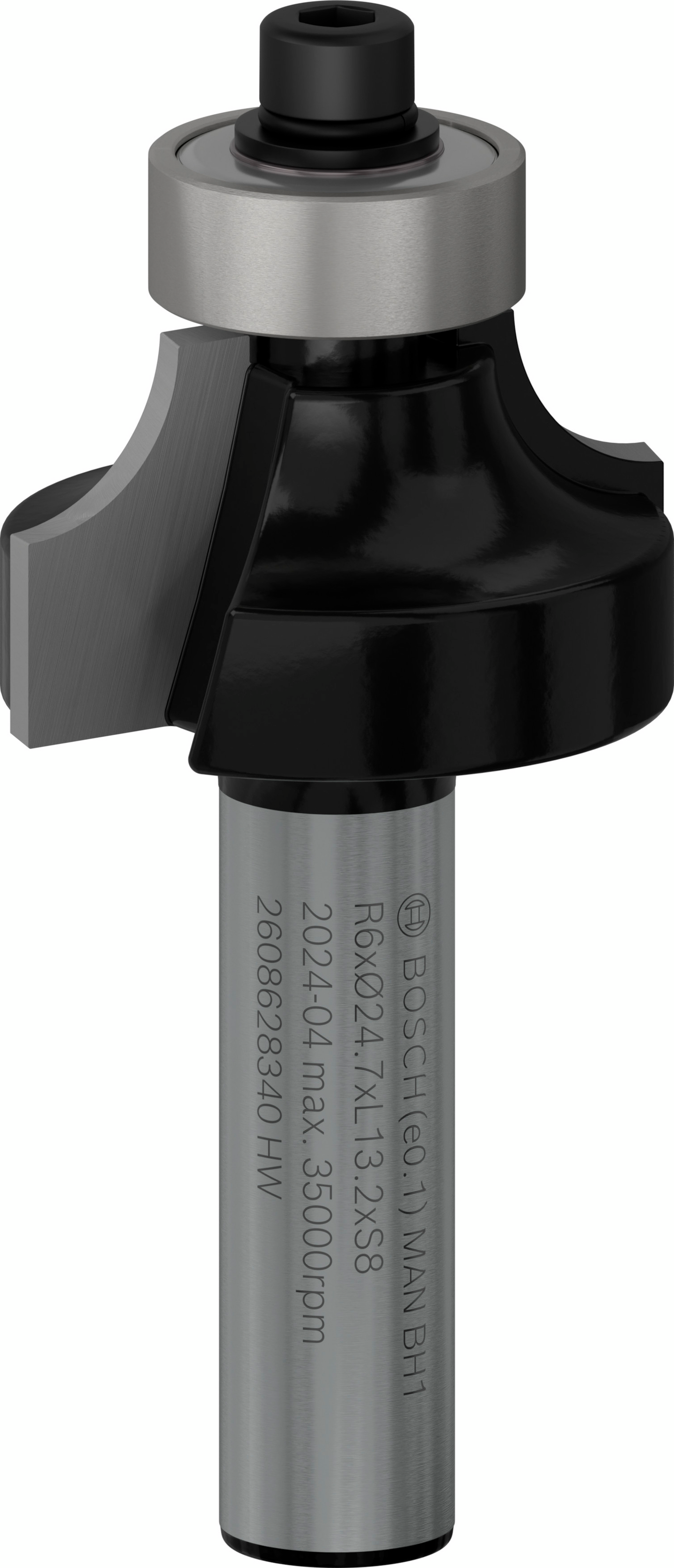 AVRUNDNINGSFRÄS BOSCH MED STYRHJÄLP HM 8X6X14MM